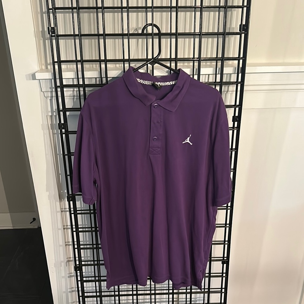 Jordan Men's Deep Purple Polo Shirt